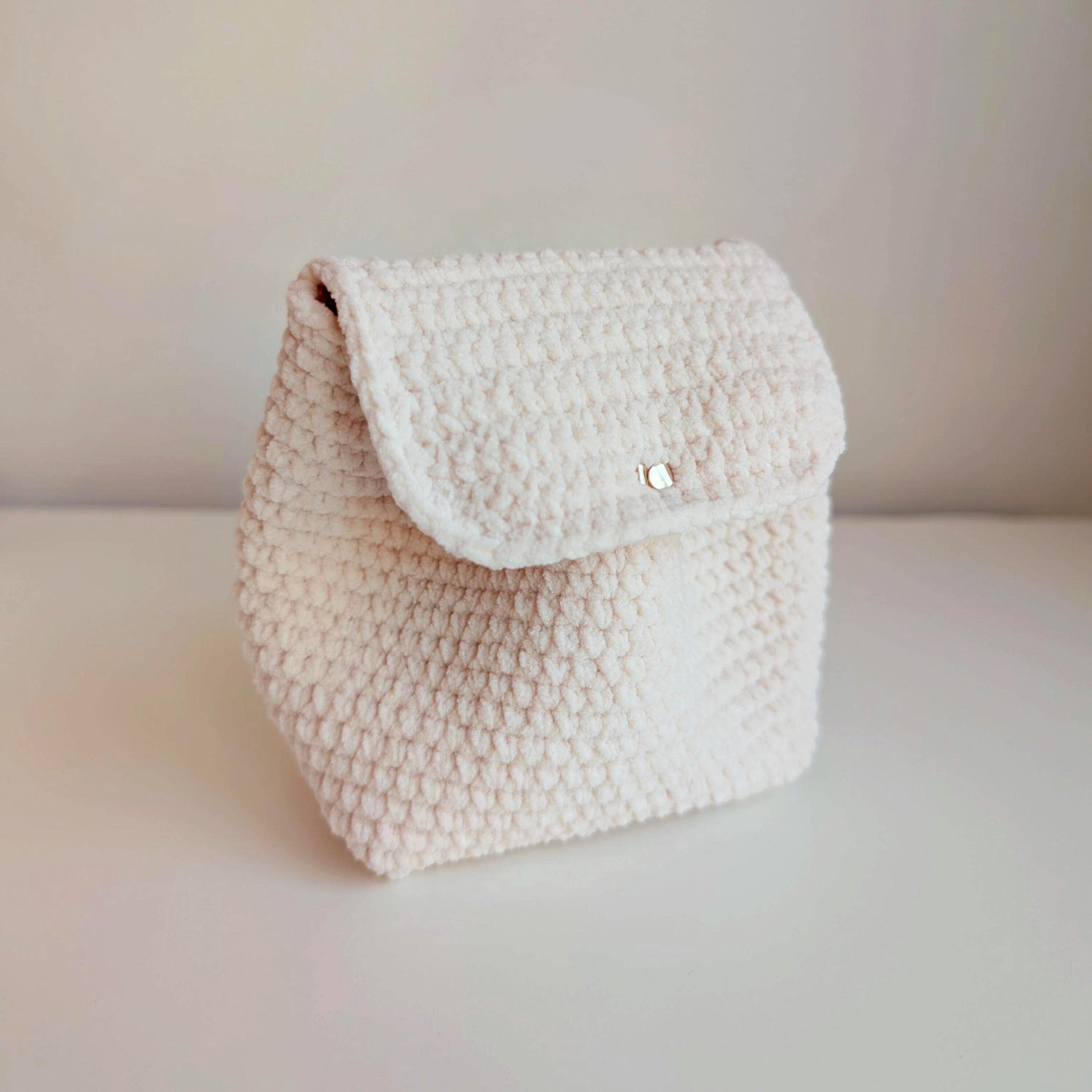 The Petal Pouch | Crochet Pouch with Flap PDF Pattern Only