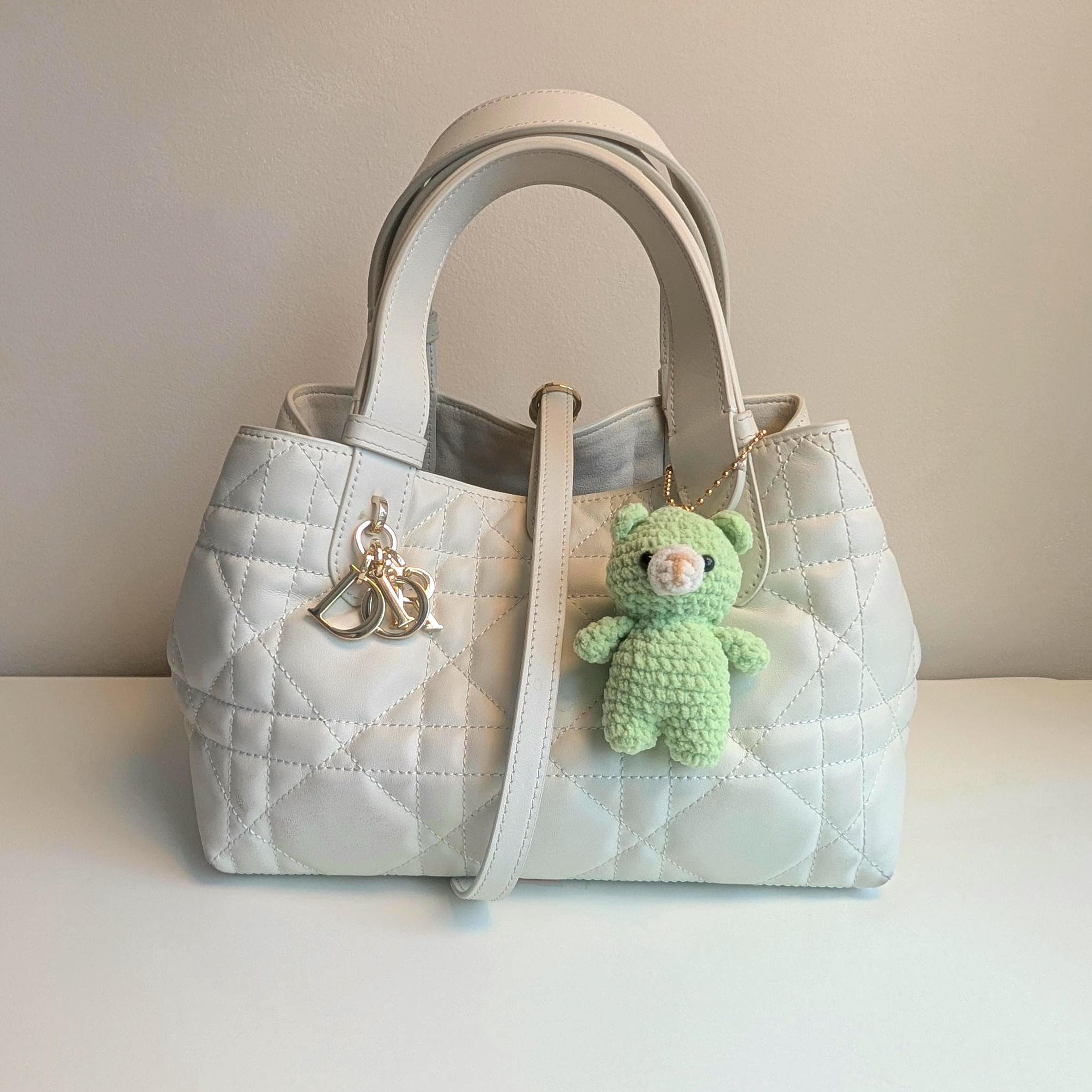 Baby Glow Bear in Matcha Green